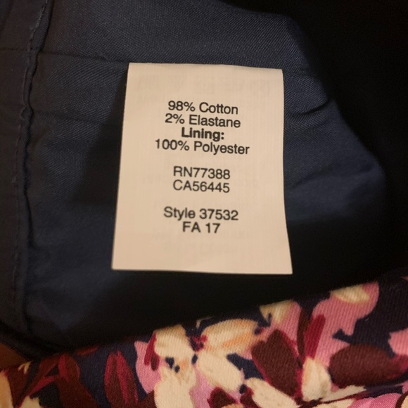 J. Crew floral print pencil skirt - Picture 4 of 4